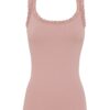 Tim & Simonsen Frida Rib Top Rosa Antico L/XL