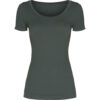 Rib T-shirt Linea-Olive-Tim&Simonsen