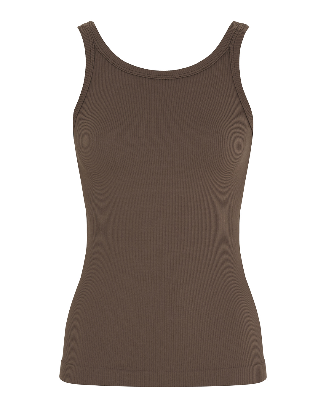 Tim&Simonsen Lone Rib Tank Top Brun S/M