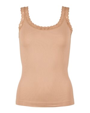 Tim & Simonsen Frida Rib Top Nudo L/XL