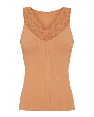 Tim&Simonsen Belen Top med blonde Abrikos str. L/XL