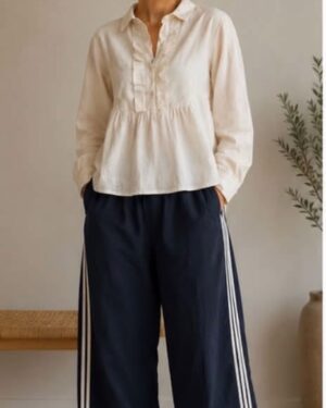 Boho Love Track Suit Pants - Navy