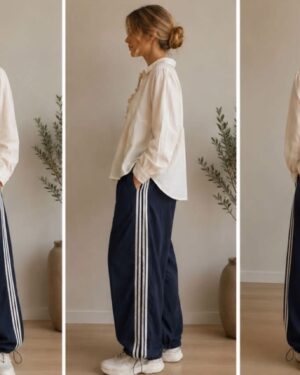 Boho Love Track Suit Pants - Navy - Billede 3